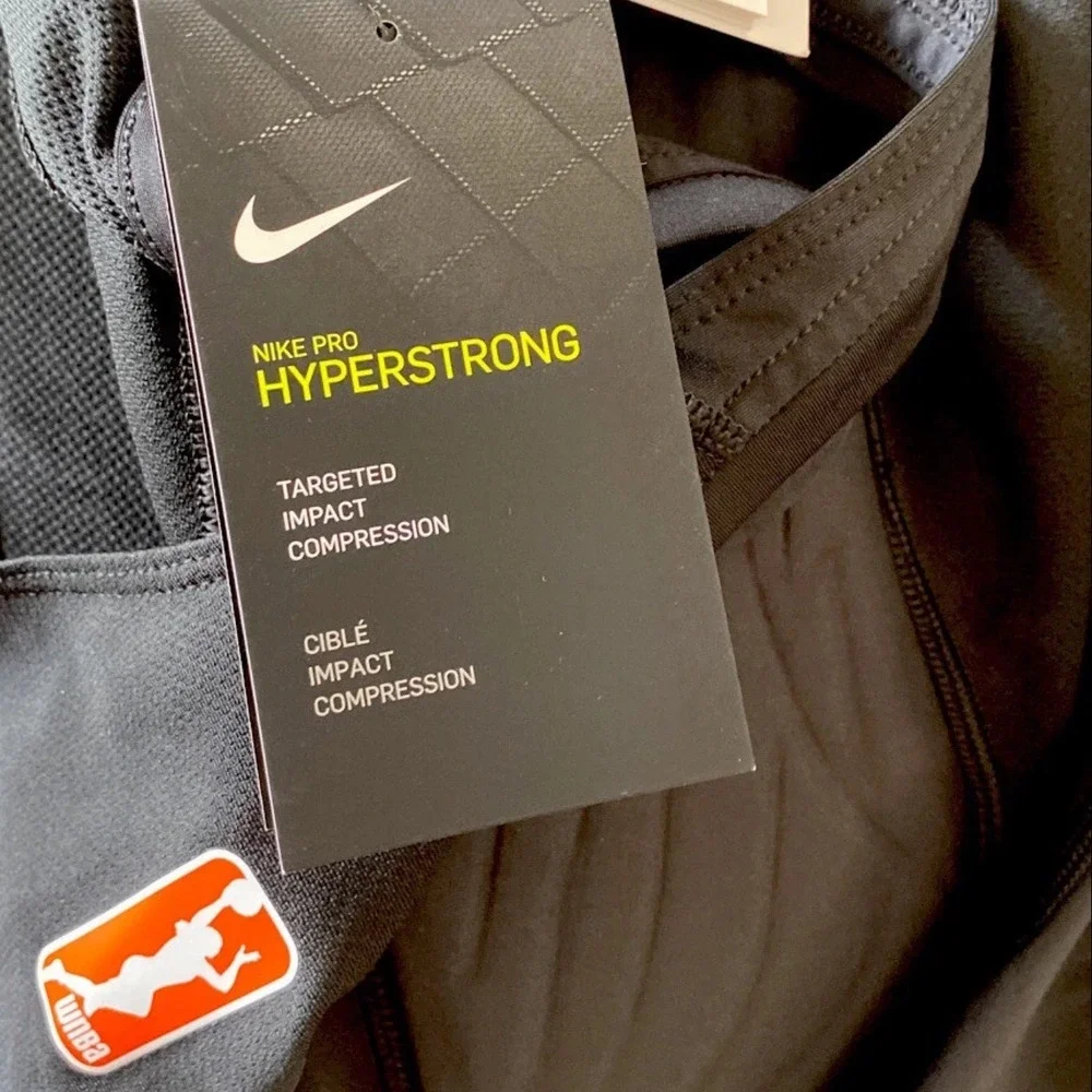 Nike Pro Hyperstrong WNBA Padded Basketball Tank Top Black 898231-010 Womens XL